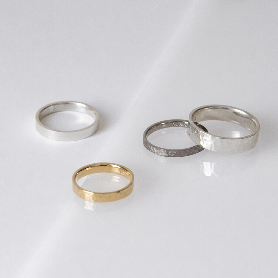 Cherish 3.1mm K18YG / Flat