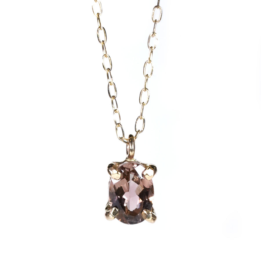 Charm Necklace  No.1073/  Tourmaline