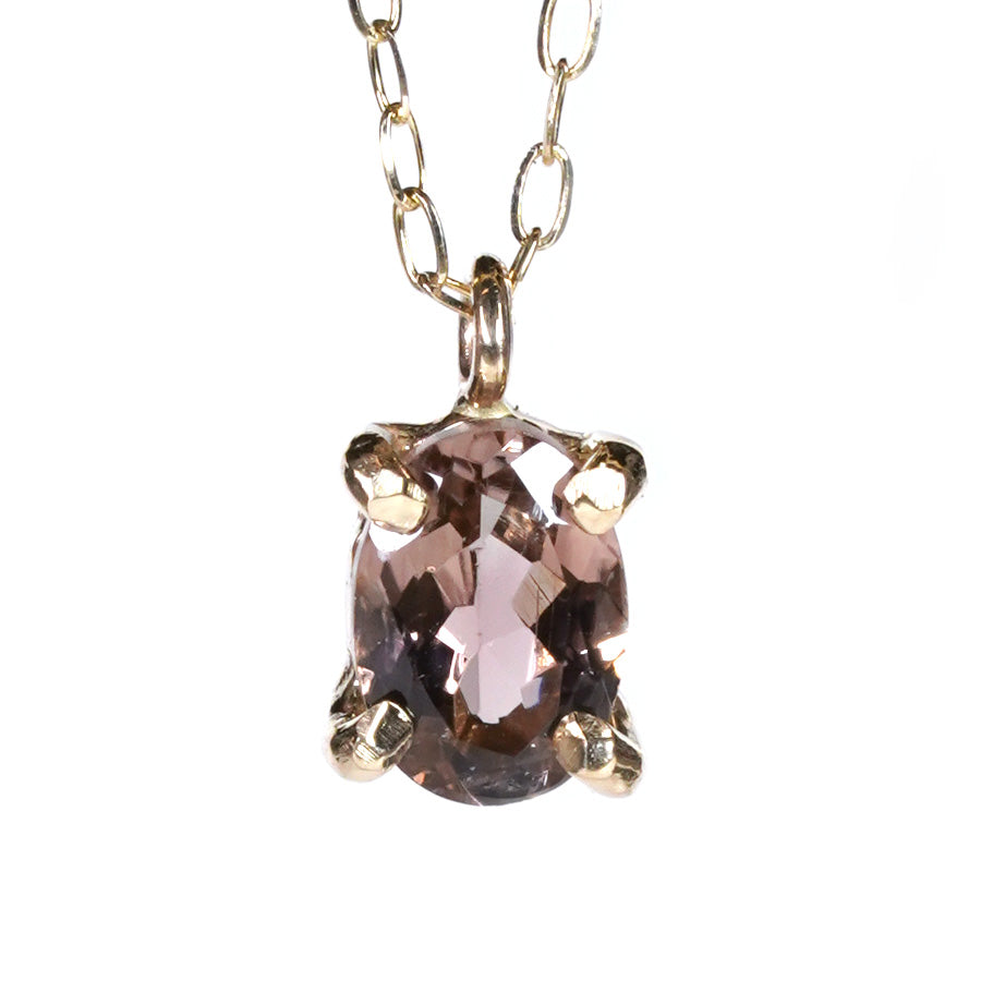 Charm Necklace  No.1073/  Tourmaline