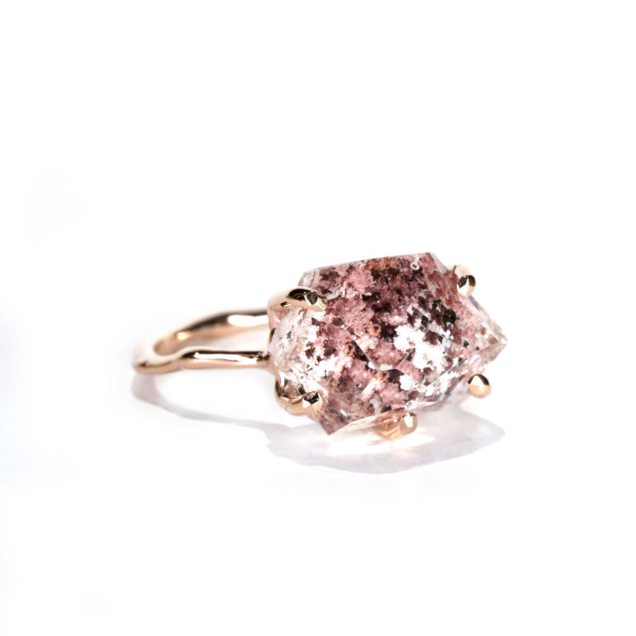 Charm Ring No.1107/Garden Quartz