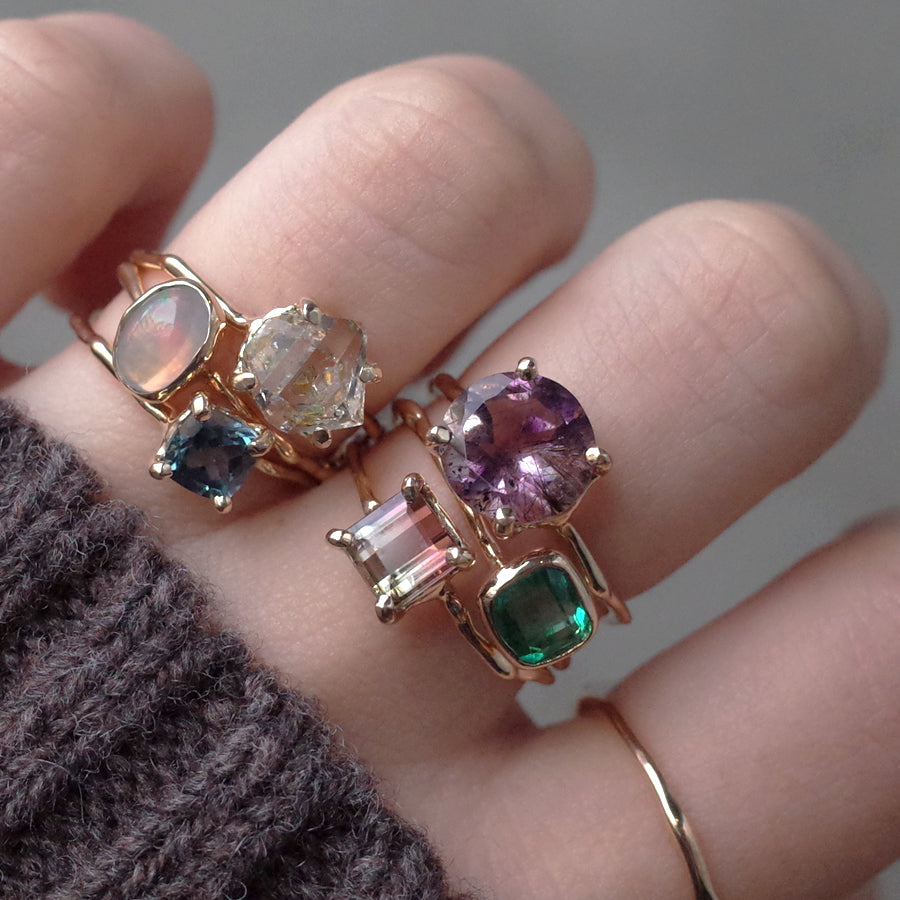 Charm Ring No.1219/ Super Seven