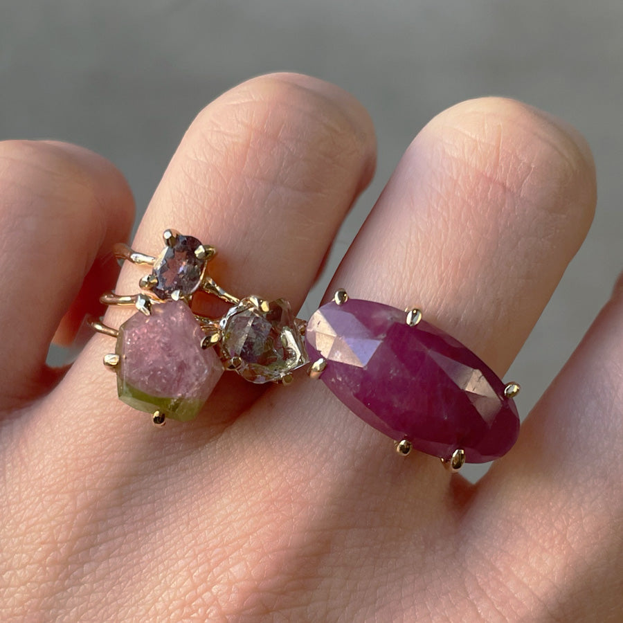 Charm Ring No.164/ Ruby