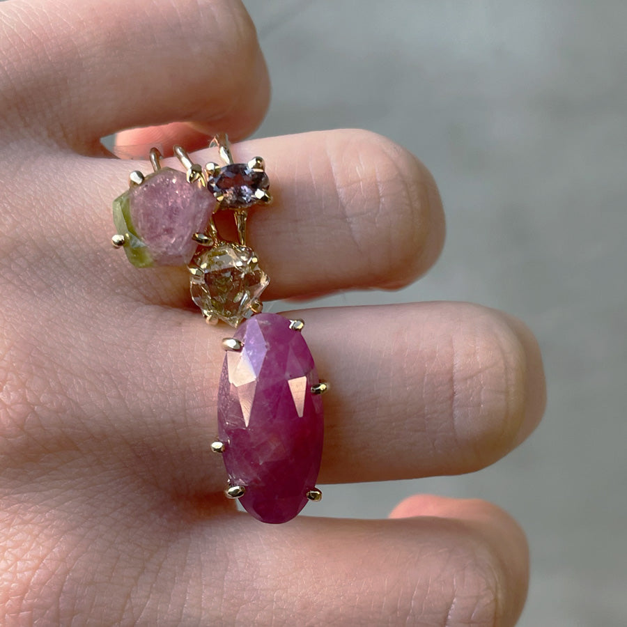 Charm Ring No.164/ Ruby