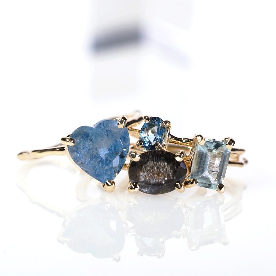 Charm Ring No.1317/ Aquamarine