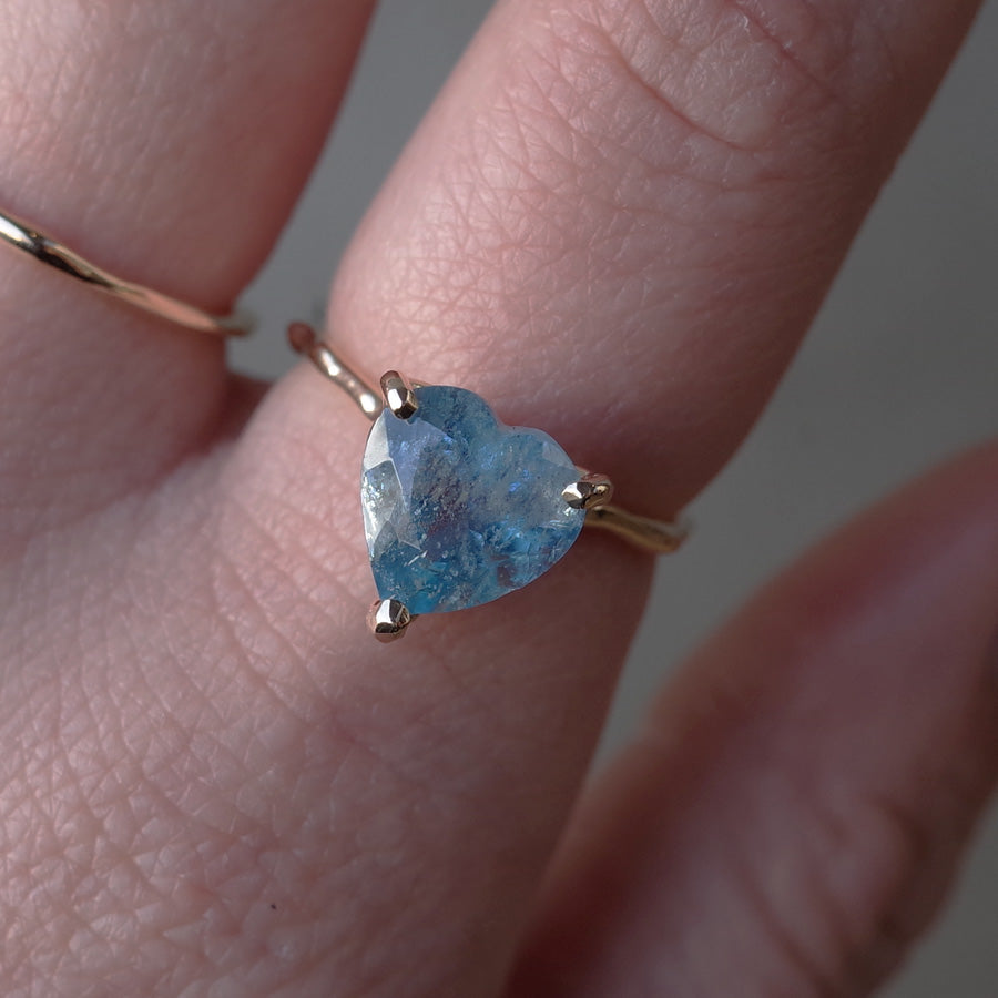 Charm Ring No.1317/ Aquamarine