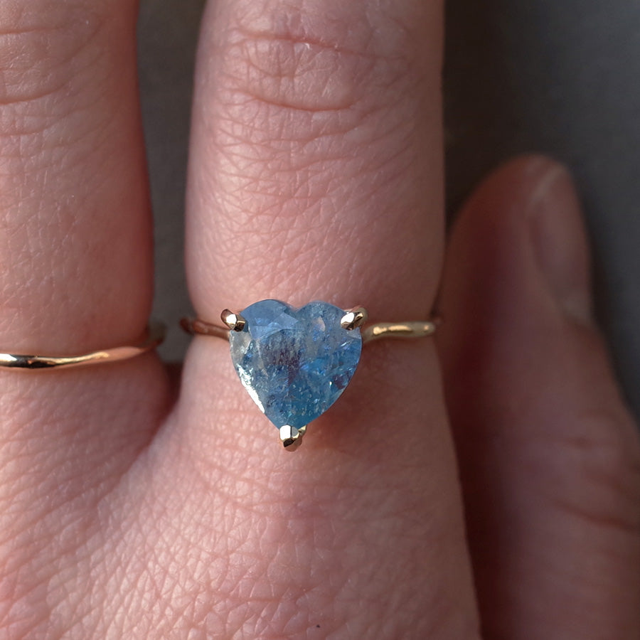 Charm Ring No.1317/ Aquamarine