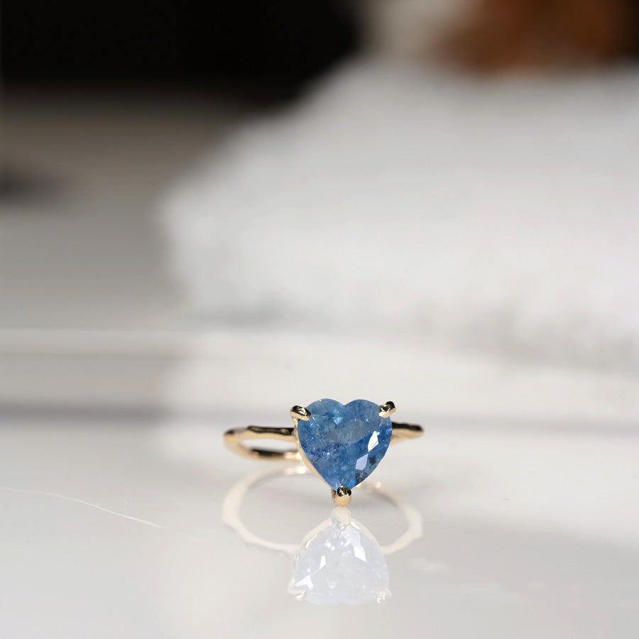 Charm Ring No.1317/ Aquamarine