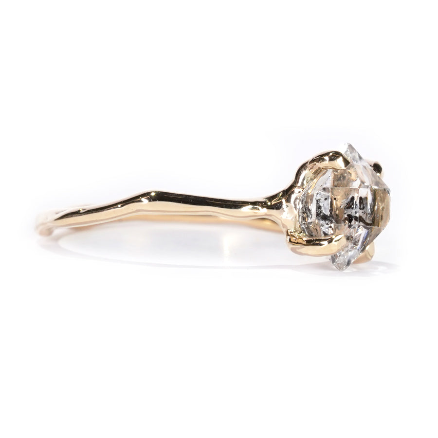 Charm Ring No.1363/ Herkimer Diamond