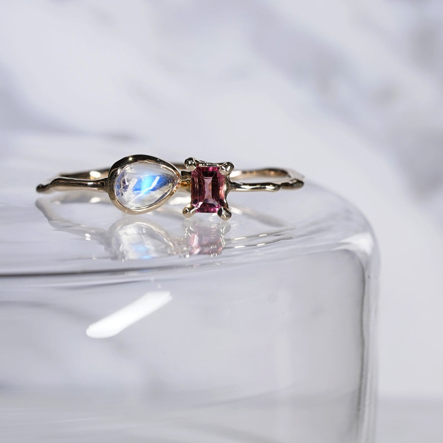 Charm Ring No.1371/ Moon Stone