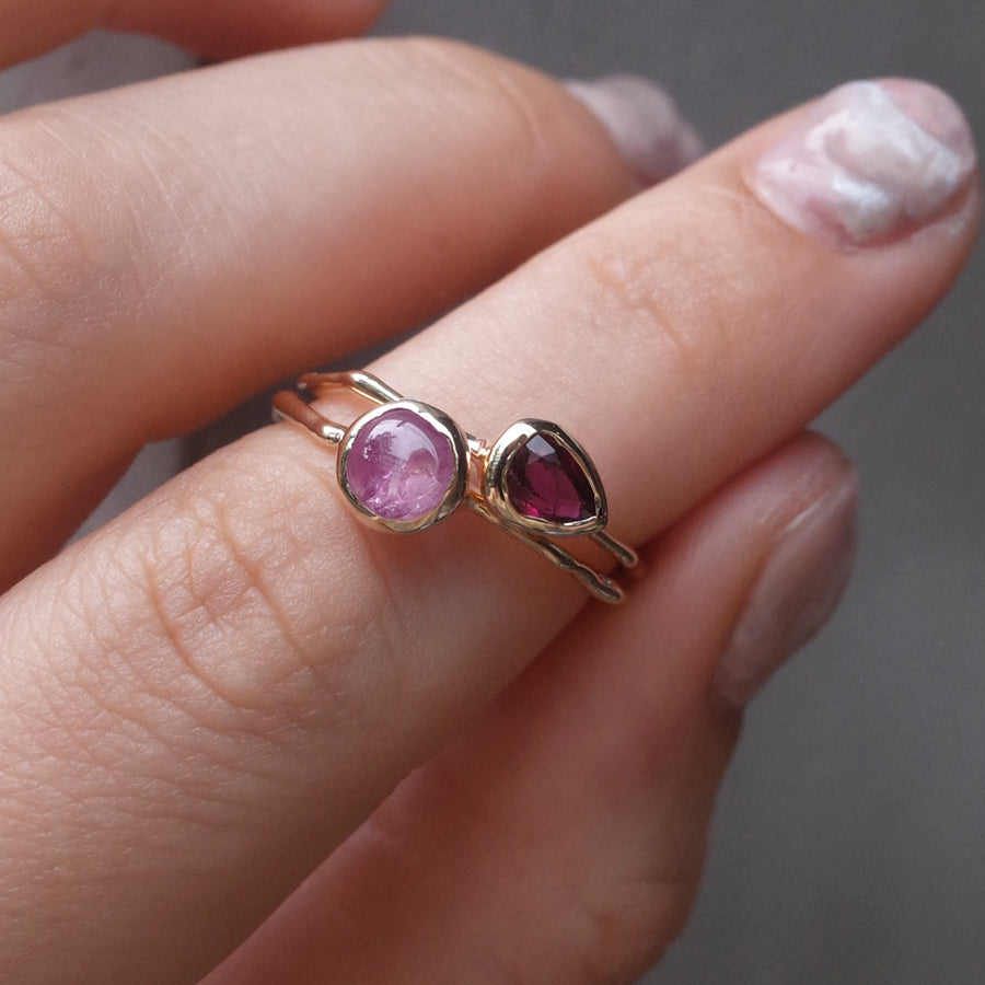 Charm Ring No.1379/ Ruby