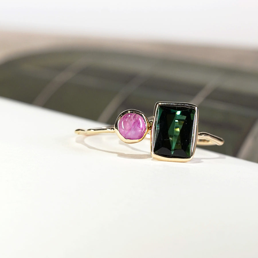 Charm Ring No.1385/ Tourmaline