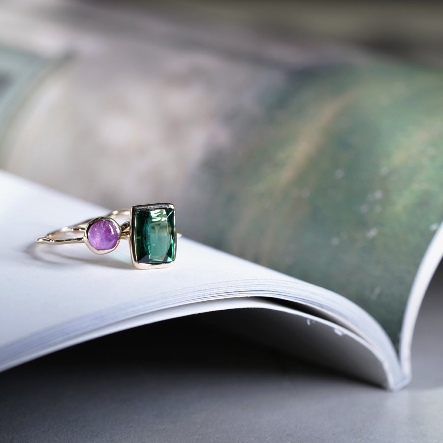 Charm Ring No.1385/ Tourmaline