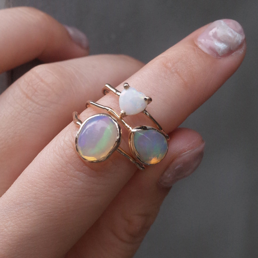 Charm Ring No.1382/ Opal