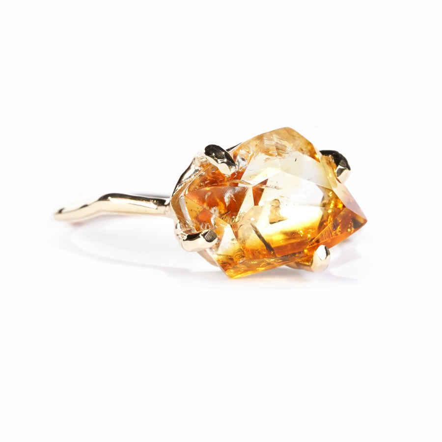 Charm Ring No.1387/ Citrine