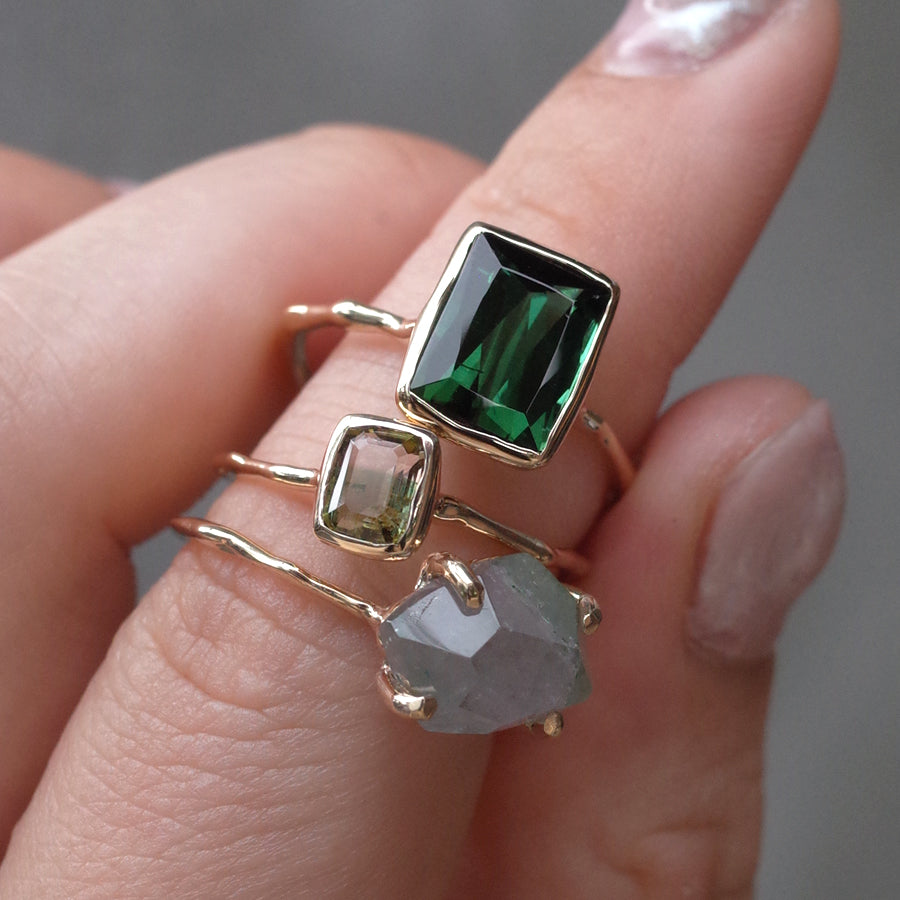 Charm Ring No.1389/ Tourmaline