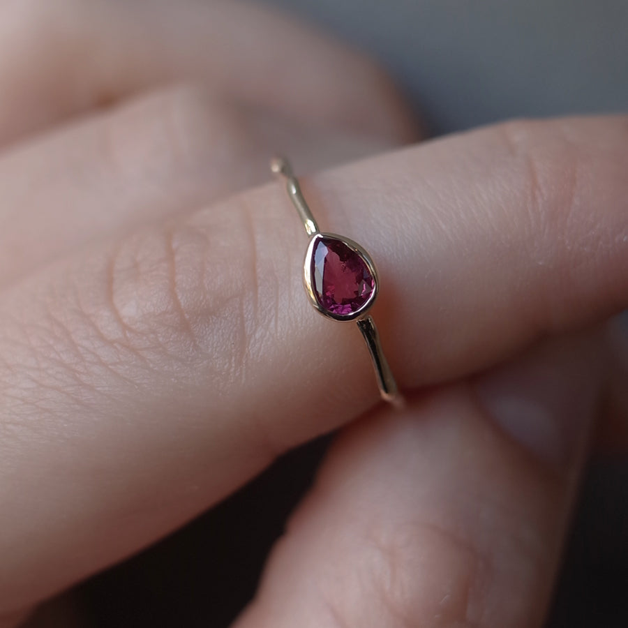 Charm Ring No.1393/ Ruby