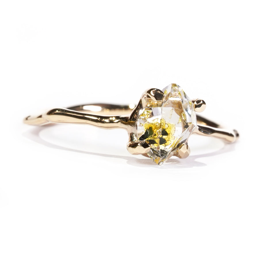 Charm Ring No.1401/ Oil in Quartz