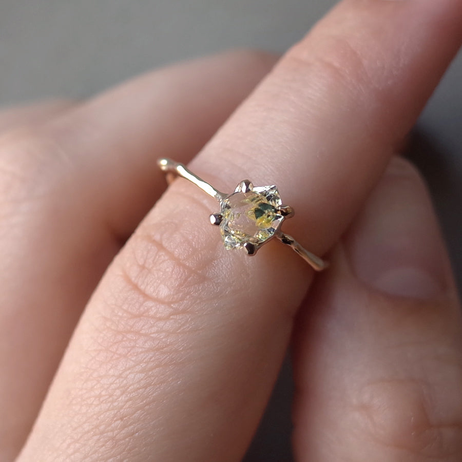 Charm Ring No.1401/ Oil in Quartz