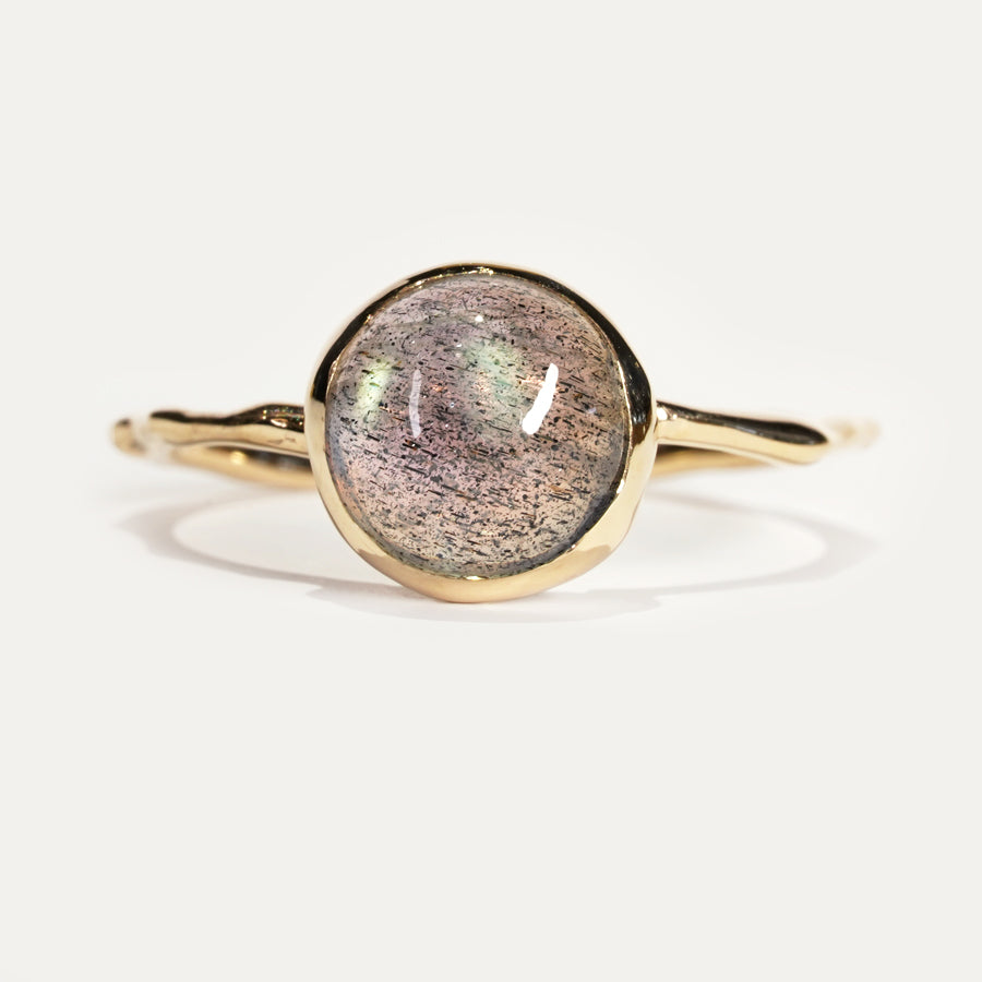 Charm Ring No.1431/ Labradorite