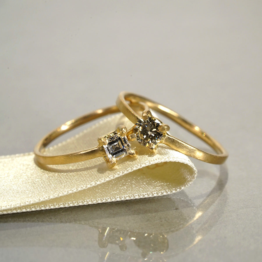 K18 Diamond Ring No.1506