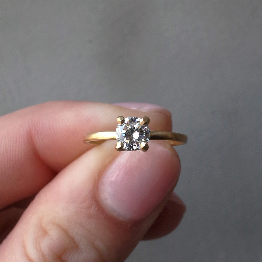 K18 Diamond Ring No.1509