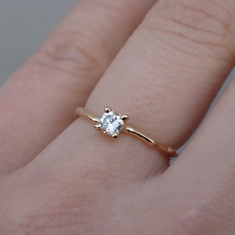 K18 Diamond Ring №1520
