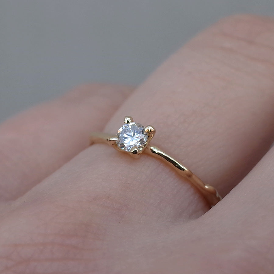 K18 Diamond Ring №1520