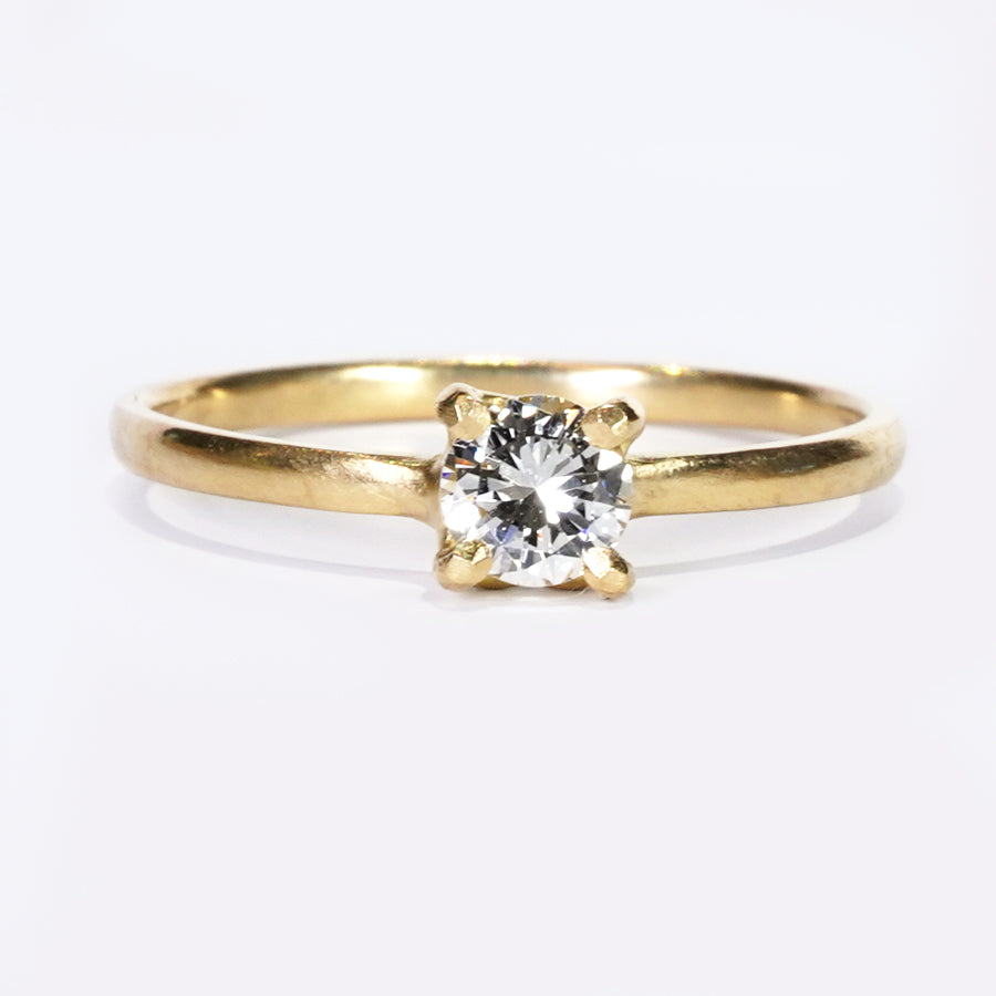 K18 Diamond Ring №1525