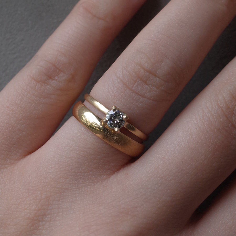 K18 Diamond Ring №1525