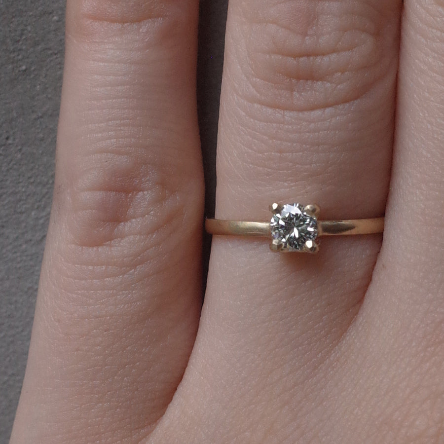 K18 Diamond Ring №1525