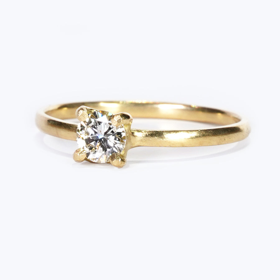 K18 Diamond Ring №1525