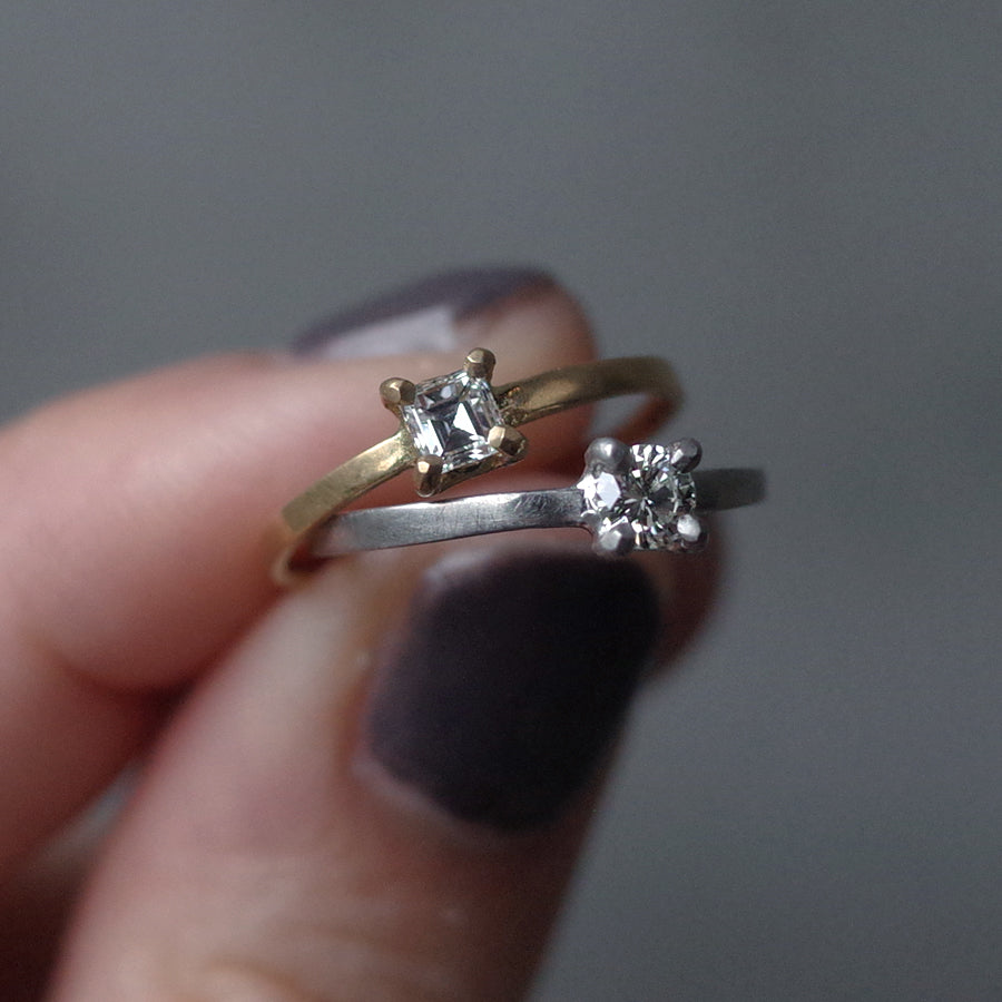 K18 Diamond Ring №1532