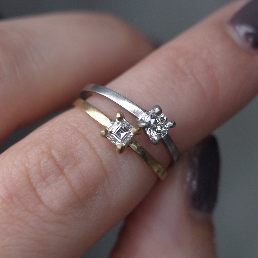 K18 Diamond Ring №1532
