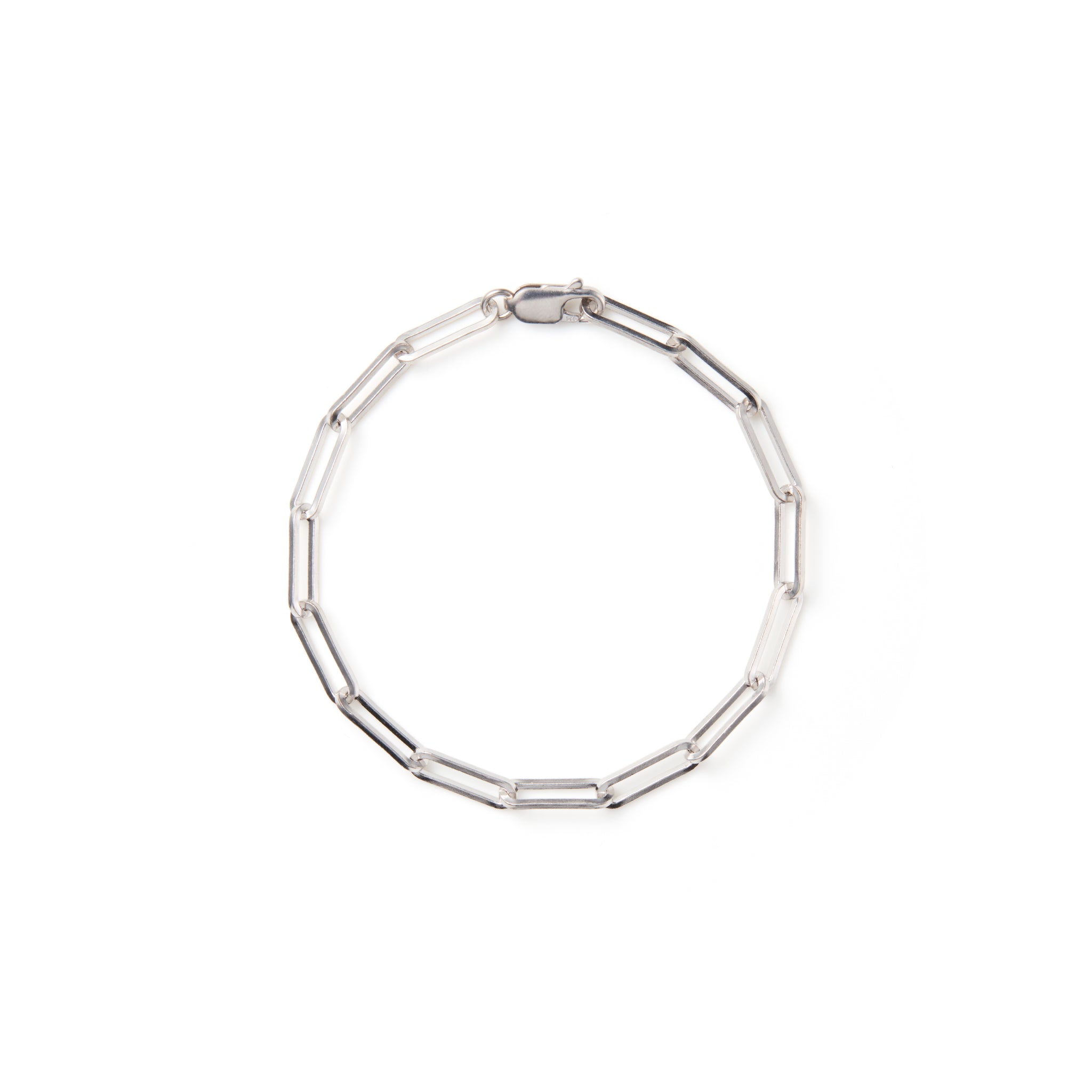 チェーンブレスレット L (Silver)