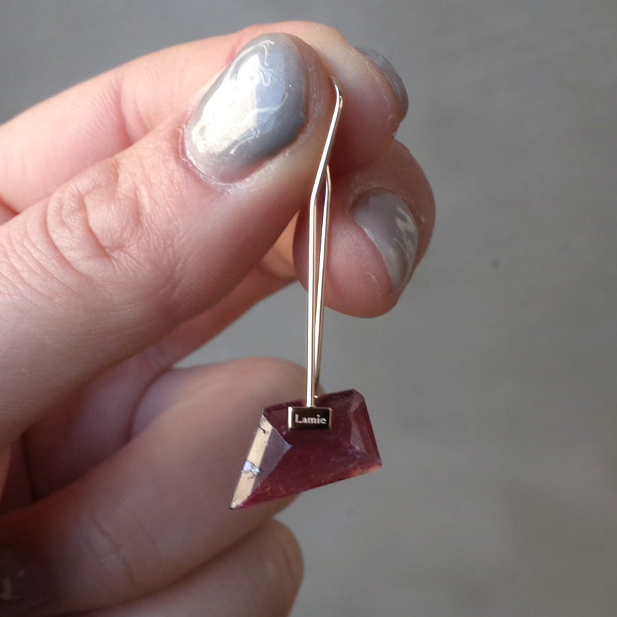 Bag ピアス   №2087/  Tourmaline