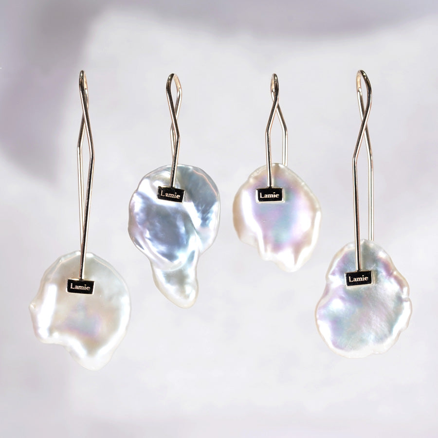 Bag ピアス   №2093/ Pearl