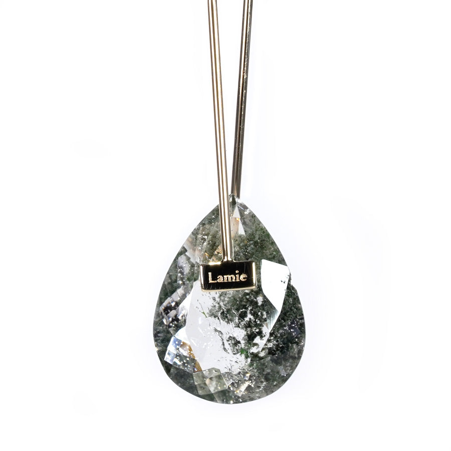 Bag ピアス №2105/ Himalayan Crystal Quartz