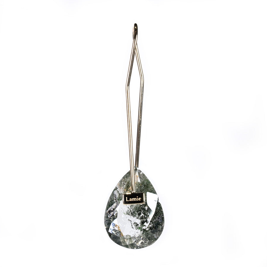 Bag ピアス №2105/ Himalayan Crystal Quartz