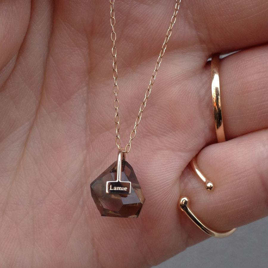 Bag Top №3046/ Smoky Quartz
