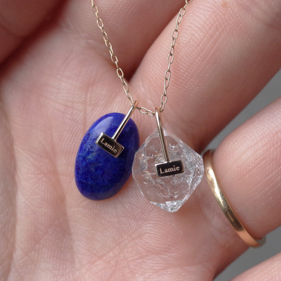 Bag Top №3055/ Lapis lazuli
