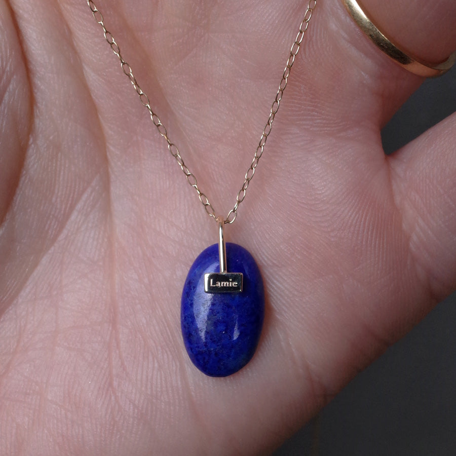 Bag Top №3055/ Lapis lazuli