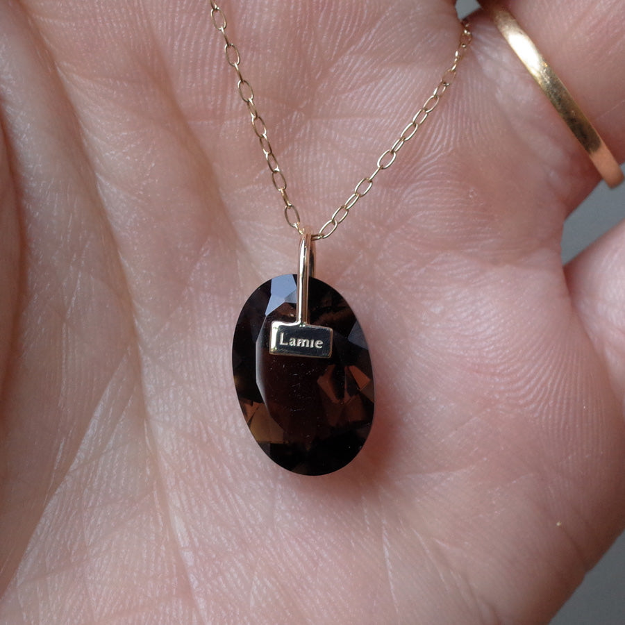 Bag Top №3058/ Smoky Quartz
