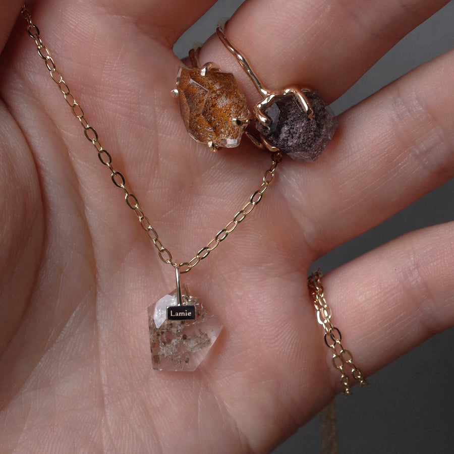 Bag Top №3075/ Garden Quartz