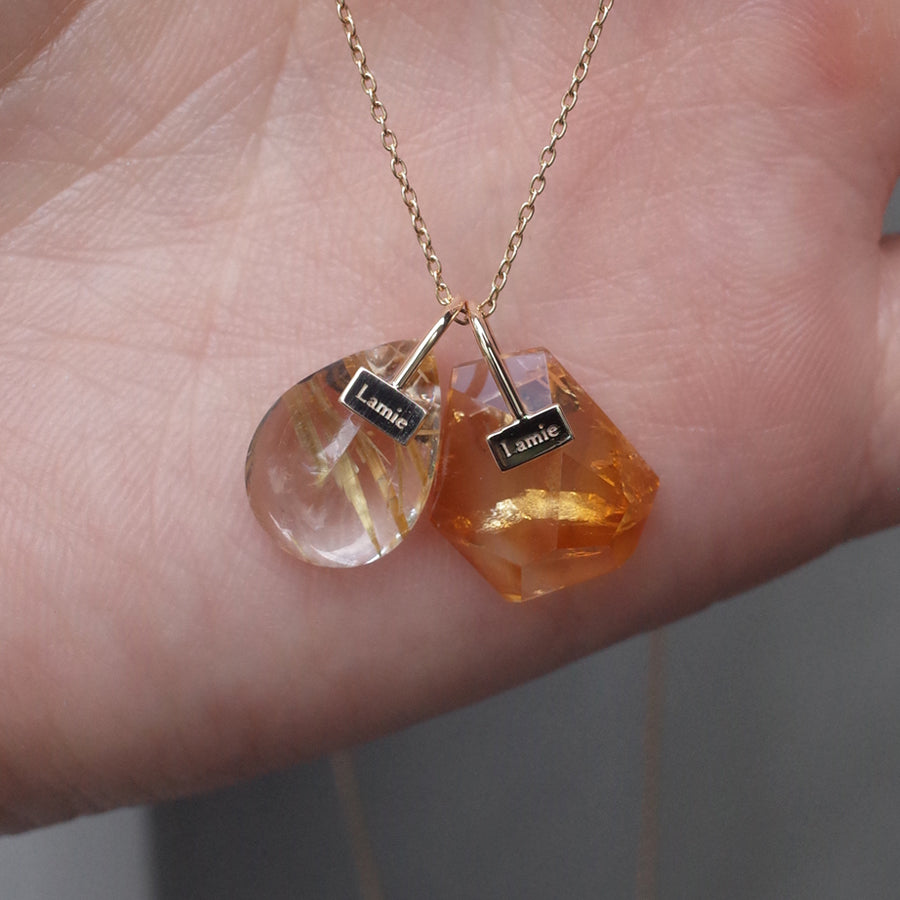 Bag Top №3077/ Rutilelated Quartz