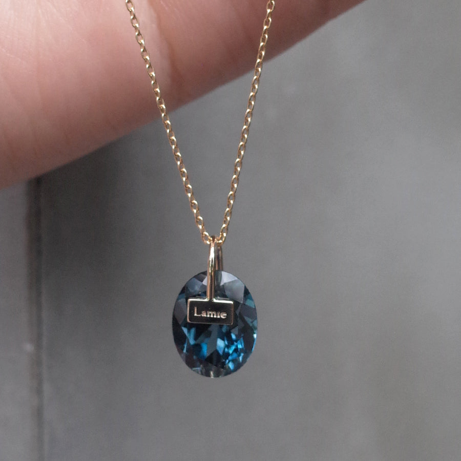 Bag Top №3081/ London Blue Topaz