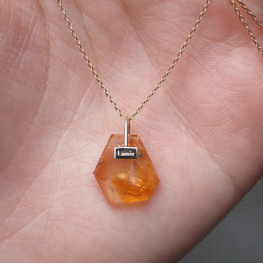Bag Top №3084/Citrine