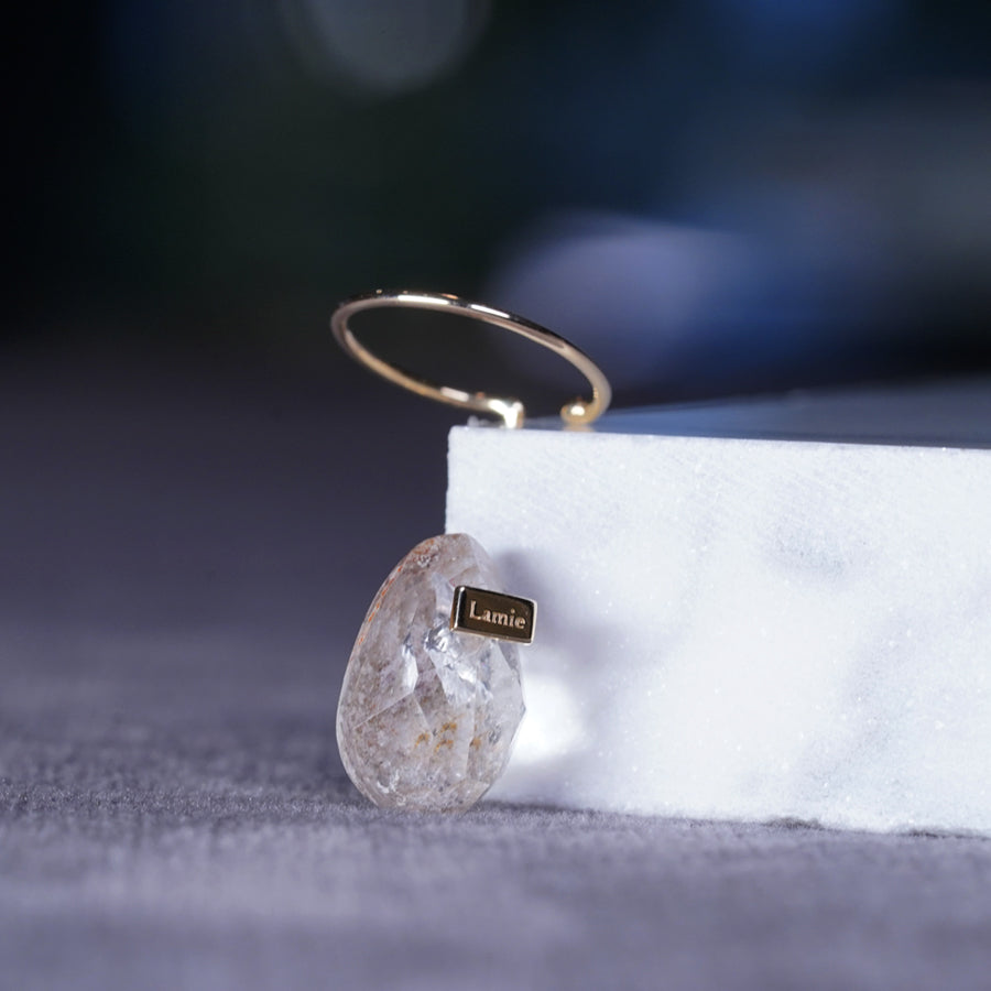 Bag イヤカフ №4301/ Garden Quartz