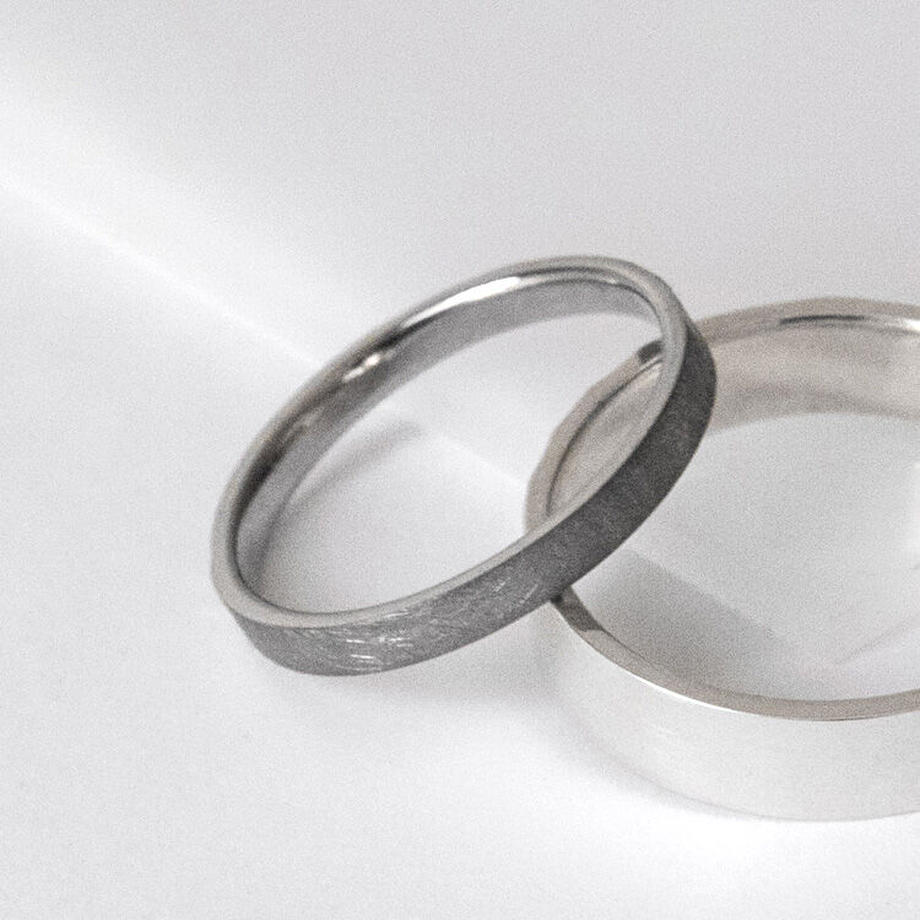 Cherish  2.4mm  K18WG/ 平打ち