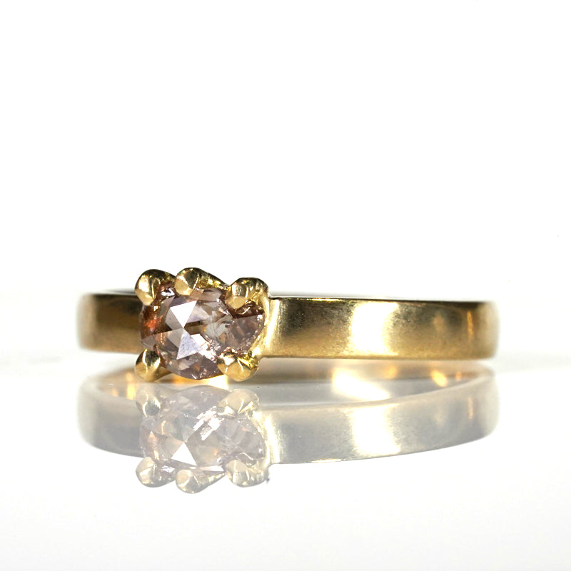 K18 Diamond Ring  №579