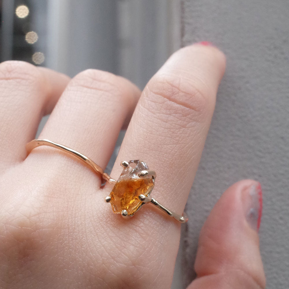 Charm Ring No.919/Citrine